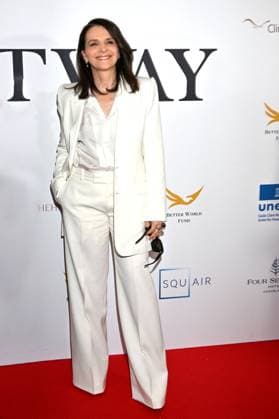 Better World Fund gala evening at the Carlton Hotel in Cannes during the 77th Cannes Film Festival 202 Juliette Binoche during the Better World Fund gala evening at the Carlton Hotel in Cannes during the 77th Cannes Film Festival 2024 on May 15 Bruno Bebert Bestimage Better World Fund gala evening at the Carlton Hotel in Cannes during the 2024 Cannes Film Festival on May 15 Cannes France  Copyright: xBrunoxBebertx xBestimagexBrunoxBebertx xBestimagex