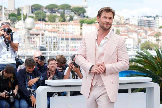 Chris Hemsworth beim Photocall zum Kinofilm Furiosa: A Mad Max Saga auf dem Festival de Cannes 2024 77. Internationale Filmfestspiele von Cannes am Palais des Festivals. Cannes, 16.05.2024
