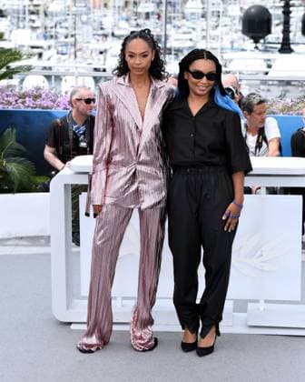 Cannes, 77th Cannes Film Festival 2024 Photocall film On Becoming A Guinea Fowl In the photo: Susan Chardy, Rungano Nyoni  Copyright: xAlbertoxTerenghix xipa-agency.nex xPoolxPhotoxEventsx03x IPA_Agency_IPA46134157