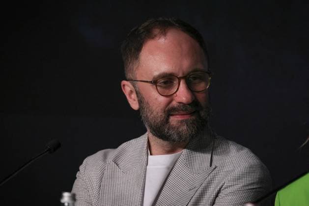 Cannes Pigen Med Nalen Press Conference DB Polish cinematographer Piotr Pawlus attending a press conference for the film Pigen Med Nalen (The Girl with the Needle) during the 77th edition of the Cannes Film Festival in Cannes, southern France, on May 16, 2024. Photo by David Boyer ABACAPRESS.COM Cannes France  Copyright: xBoyerxDavid ABACAx