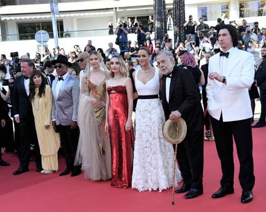 Cannes, 77th Cannes Film Festival 2024, Red carpet film Megalopolis In the photo: DB Sweeney, Talia Shire, Giancarlo Esposito, Laurence Fishburn, Grace VanderWaal, Nathalie Emmanuel, Chloe Fineman, Francis Ford Coppola, Adam Driver Copyright: xAlbertoxTerenghix xipa-agency.nex xPoolxPhotoxEventsx03x IPA_Agency_IPA46148465