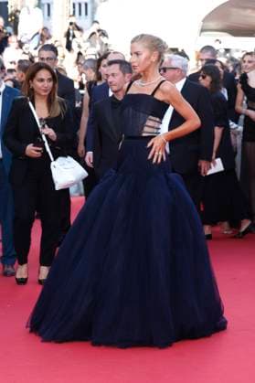 Caroline Daur bei der Premiere des Kinofilms Megalopolis auf dem Festival de Cannes 2024 77. Internationale Filmfestspiele von Cannes im Palais des Festivals. Cannes, 16.05.2024