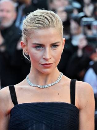 Cannes, France: Cannes, 77th Cannes Film Festival 2024, Third Evening, Red Carpet of the Film Ã¢â‚¬oeMegalopolisÃ¢â‚¬Â. In the photo Caroline Daur Cannes France  - ZUMAp169 20240516_zea_p169_1221 Copyright: xAlbertoxTerenghix