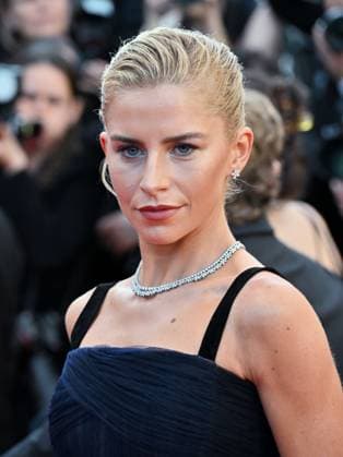 Cannes, France: Cannes, 77th Cannes Film Festival 2024, Third Evening, Red Carpet of the Film Ã¢â‚¬oeMegalopolisÃ¢â‚¬Â. In the photo Caroline Daur Cannes France  - ZUMAp169 20240516_zea_p169_1225 Copyright: xAlbertoxTerenghix