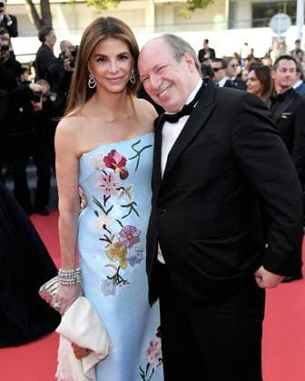 Cannes, France: Cannes, 77th Cannes Film Festival 2024, Red carpet film Megalopolis In the photo: Hans Zimmer, Dina De Luca Chartouni Cannes France  - ZUMAp169 20240516_zea_p169_1587 Copyright: xAlbertoxTerenghix