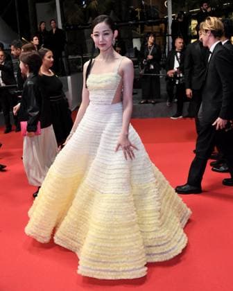 77th Cannes Film Festival 2024, Red Carpet of the film Megalopolis Cannes, 77th Cannes Film Festival 2024, Red Carpet film Twilight Of The Warriors: Walled In (City Of Darkness) Pictured: Qian Hui Cannes France  Copyright: xIPA ABACAx