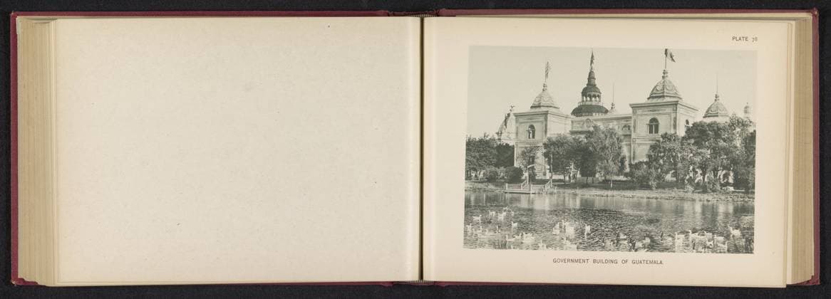 RECORD DATE NOT STATED Guatemala building on the World s Columbian Exposition in Chicago in 1893, Charles Dudley Arnold, 1893 photomechanical print Chicago paper collotype world fair, world exhibition Chicago Copyright: xpiemagsx rknbpie24122023-26873 !ACHTUNG AUFNAHMEDATUM GESCHÄTZT!
