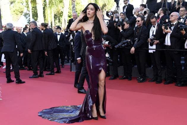 Rebecca Mir bei der MEGALOPOLIS Premiere bei den 77 th Filnfestspielen in Cannes 16.05.2024