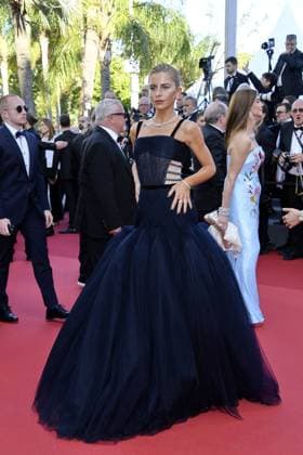 Caro Daur bei der MEGALOPOLIS Premiere bei den 77 th Filnfestspielen in Cannes 16.05.2024