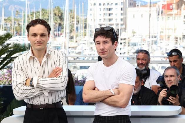 May 17, 2024, Cannes, Alpes-Maritimes, France: The Cannes Film Festival is taking place i Cannes, France from May 14 to 25, 2024. Franz Rogowski and Barry Keoghan at the Bird film Photo Call Cannes France - ZUMAt227 20240517_zip_t227_006 Copyright: xMarinaxTakimotox
