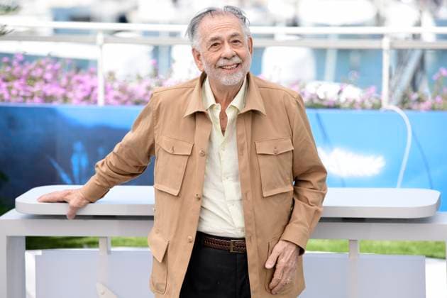 CANNES, FRANCE MAY 17 Francis FORD COPPOLA, director, during the photocall of the film Megalopolis in competition at the 77th Cannes Film Festival at the Palais des Festivals on May 17, 2024 in Cannes, France CELEBRITES 77eme Festival de Cannes Photocall 17 05 2024 ValentinaClaret Panoramic 