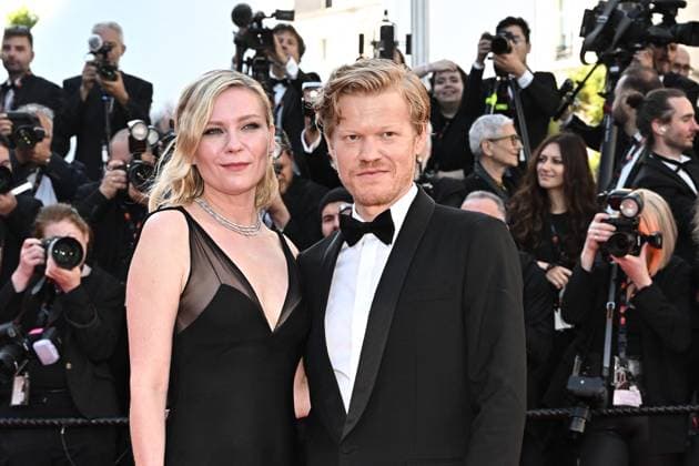 Cannes - Kinds Of Kindness Screening Kirsten Dunst and Jesse Plemons at the Kinds Of Kindness screening at the 77th annual Cannes Film Festival at Palais des Festivals in Cannes, France on May 17, 2024. Photo by David Niviere ABACAPRESS.COM Cannes France  Copyright: xNivierexDavid ABACAPRESS.COMx