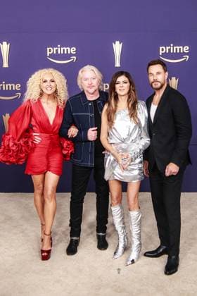 May 16, 2024, Frisco, Tx, USA: Little Big Town - Karen Fairchild; Kimberly Schlapman; Phillip Sweet; Jimi Westbrook attend the 59th Academy of Country Music Awards at Omni Frisco Hotel at The Star on May 16, 2024 in Frisco, Texas. Frisco USA - ZUMAs181 20240516_zea_s181_366 Copyright: xOzziexBx