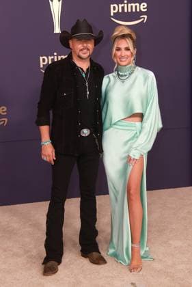 May 16, 2024, Frisco, Tx, USA: Jason Aldean, Brittany Aldean attend the 59th Academy of Country Music Awards at Omni Frisco Hotel at The Star on May 16, 2024 in Frisco, Texas. Frisco USA - ZUMAs181 20240516_zea_s181_401 Copyright: xOzziexBx