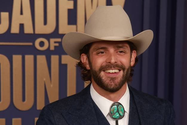 May 16, 2024, Frisco, Tx, USA: Thomas Rhett attends the 59th Academy of Country Music Awards at Omni Frisco Hotel at The Star on May 16, 2024 in Frisco, Texas. Frisco USA - ZUMAs181 20240516_zea_s181_337 Copyright: xOzziexBx