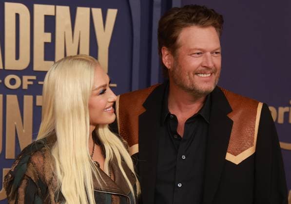 May 16, 2024, Frisco, Tx, USA: Blake Shelton, Gwen Stefani attend the 59th Academy of Country Music Awards at Omni Frisco Hotel at The Star on May 16, 2024 in Frisco, Texas. Frisco USA - ZUMAs181 20240516_zea_s181_320 Copyright: xOzziexBx