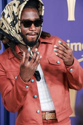 May 16, 2024, Frisco, Tx, USA: Shaboozey attends the 59th Academy of Country Music Awards at Omni Frisco Hotel at The Star on May 16, 2024 in Frisco, Texas. Frisco USA - ZUMAs181 20240516_zea_s181_284 Copyright: xOzziexBx