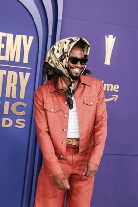 May 16, 2024, Frisco, Tx, USA: Shaboozey attends the 59th Academy of Country Music Awards at Omni Frisco Hotel at The Star on May 16, 2024 in Frisco, Texas. Frisco USA - ZUMAs181 20240516_zea_s181_285 Copyright: xOzziexBx