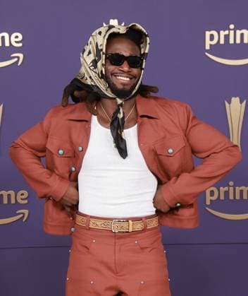 May 16, 2024, Frisco, Tx, USA: Shaboozey attends the 59th Academy of Country Music Awards at Omni Frisco Hotel at The Star on May 16, 2024 in Frisco, Texas. Frisco USA - ZUMAs181 20240516_zea_s181_289 Copyright: xOzziexBx