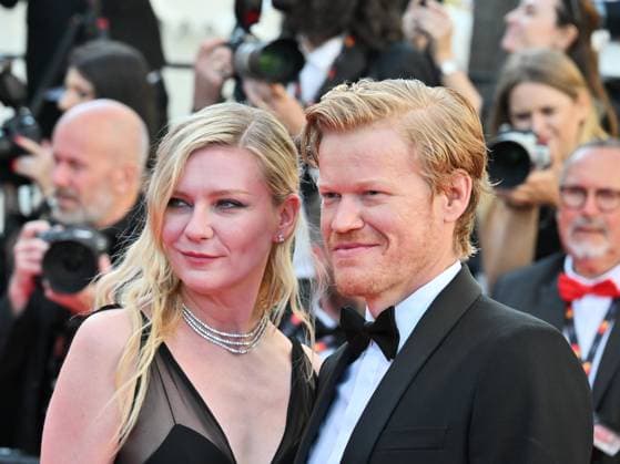 Cannes, France: Cannes, 77th Cannes Film Festival 2024, Fourth Evening - red carpet of the film Kinds of Kindness - In the photo: Jesse Plemons, Kirsten Dunst Cannes France  - ZUMAp169 20240517_zea_p169_803 Copyright: xManuelexMangiarottix