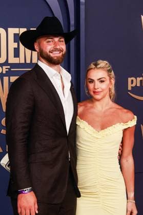 May 15, 2024, Frisco, Tx, USA: Chayce Beckham and guest attends the 59th Academy of Country Music Awards at Omni Frisco Hotel at The Star on May 16, 2024 in Frisco, Texas. Frisco USA - ZUMAs181 20240515_zea_s181_194 Copyright: xOzziexBx