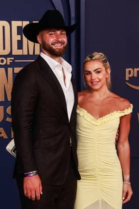 May 15, 2024, Frisco, Tx, USA: Chayce Beckham and guest attends the 59th Academy of Country Music Awards at Omni Frisco Hotel at The Star on May 16, 2024 in Frisco, Texas. Frisco USA - ZUMAs181 20240515_zea_s181_195 Copyright: xOzziexBx