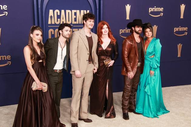 May 16, 2024, Frisco, Tx, USA: Flatland Calvary attends the 59th Academy of Country Music Awards at Omni Frisco Hotel at The Star on May 16, 2024 in Frisco, Texas. Frisco USA - ZUMAs181 20240516_zea_s181_156 Copyright: xOzziexBx