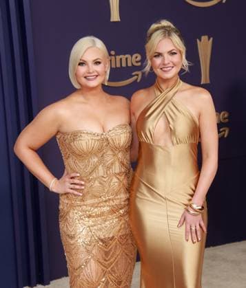 May 16, 2024, Frisco, Tx, USA: Tigirlily Gold - Kendra Slaubaugh, Krista Slaubaugh attends the 59th Academy of Country Music Awards at Omni Frisco Hotel at The Star on May 16, 2024 in Frisco, Texas. Frisco USA - ZUMAs181 20240516_zea_s181_164 Copyright: xOzziexBx
