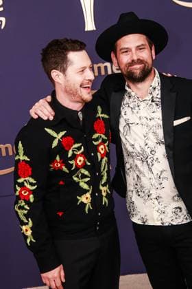 May 16, 2024, Frisco, Tx, USA: Andrew Shaver, Noah Reid attends the 59th Academy of Country Music Awards at Omni Frisco Hotel at The Star on May 16, 2024 in Frisco, Texas. Frisco USA - ZUMAs181 20240516_zea_s181_193 Copyright: xOzziexBx