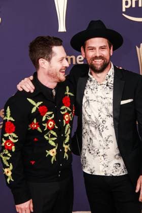 May 16, 2024, Frisco, Tx, USA: Andrew Shaver, Noah Reid attends the 59th Academy of Country Music Awards at Omni Frisco Hotel at The Star on May 16, 2024 in Frisco, Texas. Frisco USA - ZUMAs181 20240516_zea_s181_194 Copyright: xOzziexBx
