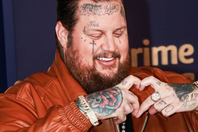 May 16, 2024, Frisco, Tx, USA: Jelly Roll attends the 59th Academy of Country Music Awards at Omni Frisco Hotel at The Star on May 16, 2024 in Frisco, Texas. Frisco USA - ZUMAs181 20240516_zea_s181_203 Copyright: xOzziexBx