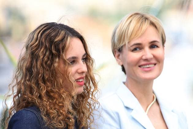 Moi Aussi (Me Too) photocall in Cannes CANNES, FRANCE - MAY 17: Tess Barthelemy and Judith Godreche attends the Moi Aussi (Me Too) photocall at the 77th annual Cannes Film Festival at Palais des Festivals on May 17, 2024 in Cannes, France. CAP GOL GOL Cannes Provence-Alpes-C™te d Azur France Copyright: xRickxGold CapitalxPicturesx