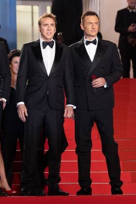 M MontÃ e des marches du film Â The Surfer Â lors du 77eme Festival International du Film de Cannes Nicolas Cage, Julian McMahon MontÃ e des marches du film Â The Surfer Â lors du 77eme Festival International du Film de Cannes, au Palais des Festivals Ã Cannes On may 17th 2024 Jacovides Moreau Bestimage Red carpet of the movie Â The Surfer Â during the 77th Cannes International Film Festival at the Palais des Festivals in Cannes, France On may 17th 2024 Cannes France  Copyright: xJACOVIDES-MOREAUx xBESTIMAGExJACOVIDES-MOREAUx xBESTIMAGEx