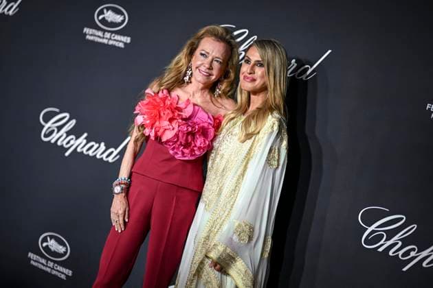 B Photocall du diner TrophÃ e Chopard au Carlton Beach lors du 77eme Festival International du Film de Cannes Caroline Scheufele, guest Photocall du diner TrophÃ e Chopard au Carlton Beach lors du 77eme Festival International du Film de Cannes Le 17 mai 2024 Olivier Borde Bestimage Photocall of the dinner Chopard Trophy during the 77th annual Cannes Film Festival at Carlton Beach On May 17th 2024 Cannes France  Copyright: xOLIVIERxBORDEx xBESTIMAGExOLIVIERxBORDEx xBESTIMAGEx