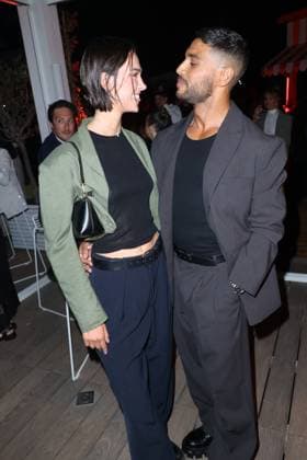 Cannes - The Nespresso x Vanity Fair x Instagram Party Kristel Van De Kamp and Nassim Lyes attending the Nespresso x Vanity Fair x Instagram Party at the Plage Nespresso at the 77th annual Cannes Film Festival on May 17, 2024 in Cannes, France. Photo by Jerome DominÃ ABACAPRESS.COM  Copyright: xDominexJerome ABACAx