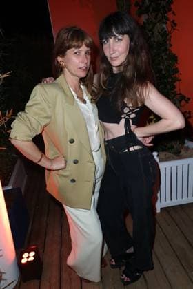 Cannes - The Nespresso x Vanity Fair x Instagram Party Cecile Togni and Tania Bruna Rosso attending the Nespresso x Vanity Fair x Instagram Party at the Plage Nespresso at the 77th annual Cannes Film Festival on May 17, 2024 in Cannes, France. Photo by Jerome DominÃ ABACAPRESS.COM  Copyright: xDominexJerome ABACAx