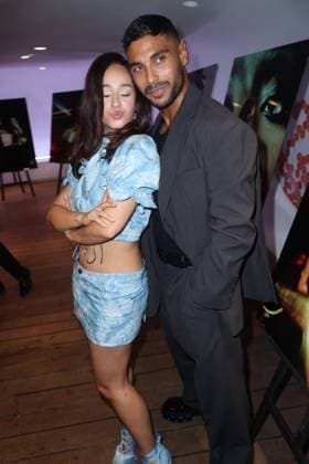 Cannes - The Nespresso x Vanity Fair x Instagram Party Lena Mahfouf and Nassim Lyes attending the Nespresso x Vanity Fair x Instagram Party at the Plage Nespresso at the 77th annual Cannes Film Festival on May 17, 2024 in Cannes, France. Photo by Jerome DominÃ ABACAPRESS.COM  Copyright: xDominexJerome ABACAx