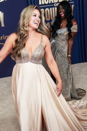 Kelly Sutton, Amber Anderson attend the 59th Academy of Country Music Awards at Omni Frisco Hotel at The Star on May 16, 2024 in Frisco, Texas. Photo: Ozzie B imageSPACE MediaPunch Copyright: ximageSPACEx