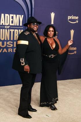 The War And Treaty - Michael Trotter Jr, Tanya Trotter attends the 59th Academy of Country Music Awards at Omni Frisco Hotel at The Star on May 16, 2024 in Frisco, Texas. Photo: Ozzie B imageSPACE MediaPunch Copyright: ximageSPACEx