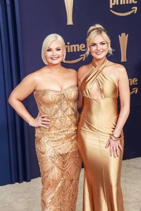 Tigirlily Gold - Kendra Slaubaugh, Krista Slaubaugh attends the 59th Academy of Country Music Awards at Omni Frisco Hotel at The Star on May 16, 2024 in Frisco, Texas. Photo: Ozzie B imageSPACE MediaPunch Copyright: ximageSPACEx