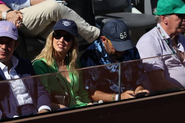 May 17, 2024, Rome, Italy, italy: Rome, Italy 17.05.2024: CHIARA FERAGNI ON THE STAND during Internazionali BNL 2024 menÃ¢â‚¬â ¢s ATP 1000 Open tennis tournament in Rome Center Court. Rome italy  - ZUMAp169 20240517_zsa_p169_459 Copyright: xmarcoxiacobuccix