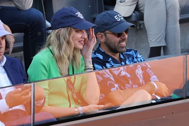 May 17, 2024, Rome, Italy, italy: Rome, Italy 17.05.2024: CHIARA FERAGNI ON THE STAND during Internazionali BNL 2024 menÃ¢â‚¬â ¢s ATP 1000 Open tennis tournament in Rome Center Court. Rome italy  - ZUMAp169 20240517_zsa_p169_589 Copyright: xmarcoxiacobuccix