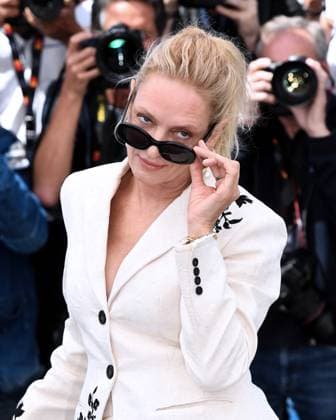 77th Cannes Film Festival 2024 Photocall film Oh, Canada Cannes, 77th Cannes Film Festival 2024 Photocall film Oh, Canada In the photo: Uma Thurman Cannes France  Copyright: xIPA ABACAx