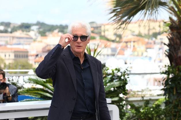 May 18, 2024, Cannes, Cote D azur, France: RICHARD GERE poses during the Oh, Canada photocall at the 77th Annual Cannes Film Festival at Palais des Festivals in Cannes, France Cannes France - ZUMAc179 20240518_zep_c179_043 Copyright: xMickaelxChavetx