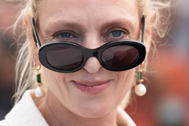 Cannes Oh Canada Photocall Uma Thurman attending the Oh Canada Photocall as part of the 77th Cannes International Film Festival in Cannes, France on May 18, 2024. Photo by Aurore Marechal ABACAPRESS.COM Cannes France  Copyright: xMarechalxAurore ABACAx