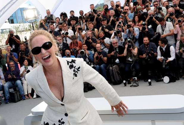 Photocall du film Oh, Canada lors du 77eme Festival International du Film de Cannes Uma Thurman Photocall du film Oh, Canada lors du 77eme Festival International du Film de Cannes le 18 mai 2024 Jacovides Moreau Bestimage Photocall for the film Oh,Canada at the 77th Cannes International Film Festival on 18 May 2024 Cannes France  Copyright: xJACOVIDES-MOREAUx xBESTIMAGExJACOVIDES-MOREAUx xBESTIMAGEx