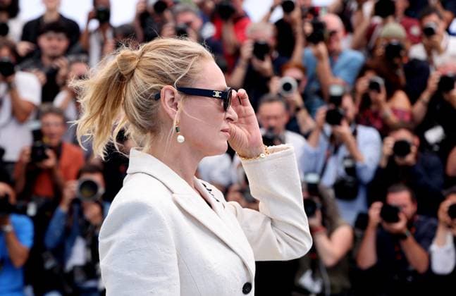 Photocall du film Oh, Canada lors du 77eme Festival International du Film de Cannes Uma Thurman Photocall du film Oh, Canada lors du 77eme Festival International du Film de Cannes le 18 mai 2024 Jacovides Moreau Bestimage Photocall for the film Oh,Canada at the 77th Cannes International Film Festival on 18 May 2024 Cannes France  Copyright: xJACOVIDES-MOREAUx xBESTIMAGExJACOVIDES-MOREAUx xBESTIMAGEx