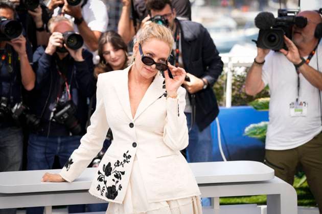 Foto IPP Daniele Cifala™ Cannes 18 05 2024 Oh, Canada Photocall - The 77th Annual Cannes Film Festival nella foto : Uma Thurman Italy Photo Press - World Copyright