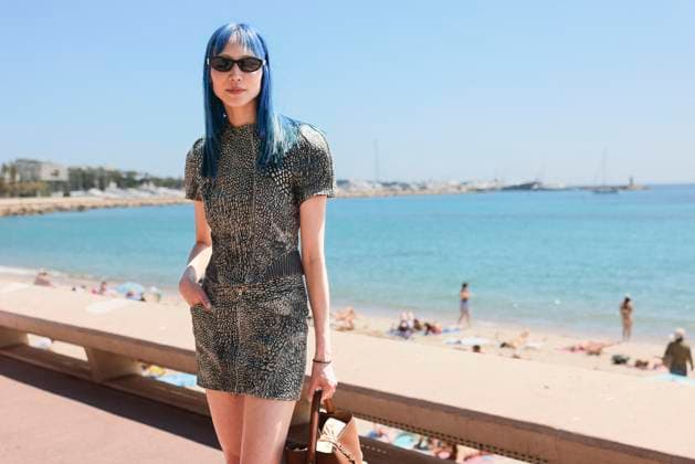 Cannes - Soo Joo Park Exits The Martinez Soo Joo Park is spotted in front Martinez Hotel to attending the official screening of Emilia Perez during 77th Cannes Film Festival. France, Cannes on May 18, 2024. Photo by Marco Piovanotto ABACAPRESS.COM Cannes France  Copyright: xPiovanottoxMarco ABACAx