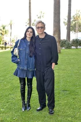 Ruby O. Fee und Matthias Schweighoefer bei dem Medienboard-Empfang bei den 77 th Filnfestspielen in Cannes 18.05.2024
